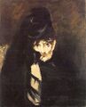 Берта Моризо в трауре, 1874, частная коллекция