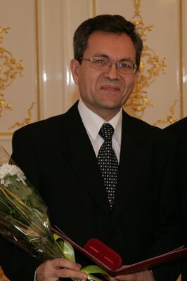 фотография с церемонии вручения Государственной премии Республики Татарстан, 28 декабря 2007 г.