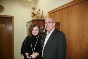 Sobolev Anatoliy, composer, conductor, Viktoria Gaman musician