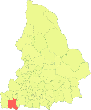 Артинский городской округ на карте