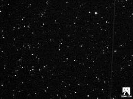 Снимок сделан с 25 сентября, 26, 27 2009 г. с Slooh роботизированных телескопов (Тейде — Канарские острова)