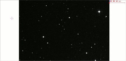 Снимок сделан 23 октября 2009 года с Slooh роботизированных телескопов (Тейде — Канарские острова)