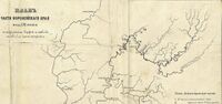 Земли Б. Избердея в составе Сокольского уезда на карте конца XVII века