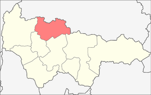 Белоярский район на карте