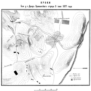 Бой у с. Даяр Эриванского отряда 9 июня 1877 года.