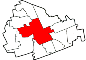 Васильковский поселковый совет на карте