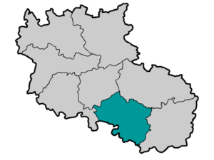 Великолукский уезд (Великолуцкій уѣздъ) на карте