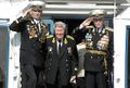 Ветераны войны на праздновании Дня ВМФ России