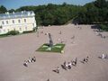 Вид на плац Павловского дворца