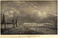 Вид с Кремлевской набережной Москвы-реки. Гравюра 1825 г.