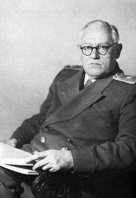 Глава МИД СССР А. Я. Вышинский в 1950 году