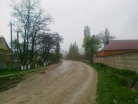Главная улица села Калининаул