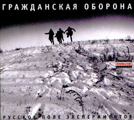 Обложка альбома Гражданской обороны «Русское поле экспериментов» (1989)