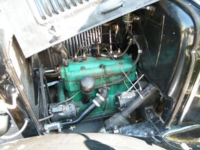 ГАЗ-АА, двигатель, левая сторона