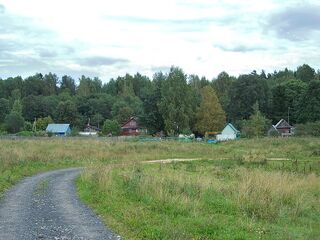 Вид на деревню Лужки