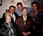 Анатолий Дорофеев с детьми Светланой и Александром и его сыновьями Анатолием и Александром. 1996
