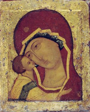 Игоревская икона Божией Матери, XVI век, Государственная Третьяковская галерея, Москва