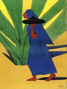 «Идущая женщина», 1911