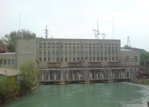 Старое здание Кадырьинской ГЭС