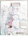 Карта Изюма из атласа 1787 года