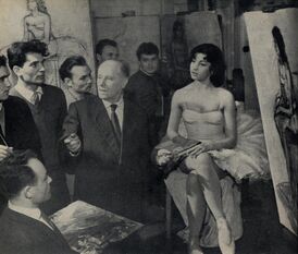 А. А. Васильев в Кишинёве, 1964 год.