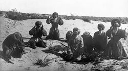 Лезгины во время молитвы 1929 год.