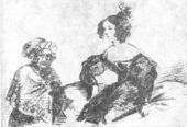 Лермонтов-Молодая женщина и старуха-Итальянский карандаш-1835—36.jpg