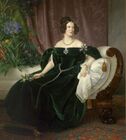 Портрет Марианны Оранской-Нассау, принцессы Прусской, 1837.