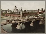 Обновлённый Москворецкий мост с металлическими пролётами, 1896 г.