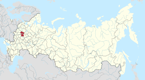 Московская область на карте