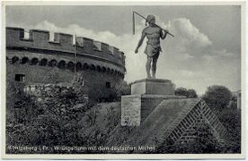 Скульптура «Немецкий Михель», 1904, Кёнигсберг