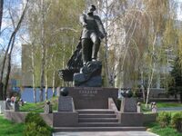 Памятник Осипу Гладкому в Запорожье