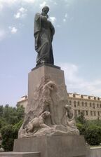 Памятник в Баку. Скульпторы — Т. Мамедов и О. Эльдаров, 1962
