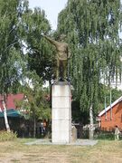 Памятник Василию Чапаеву, Лубны, 1966