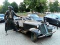 Памятник Юрию Никулину на Цветном бульваре в Москве