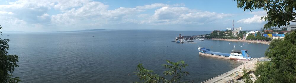 Владивосток, панорама Амурского залива