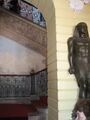 Парадный лестничный пролёт Павловского дворца в древнеегипетском стиле