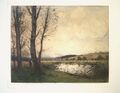 Пейзаж с рекой. 1919 г.