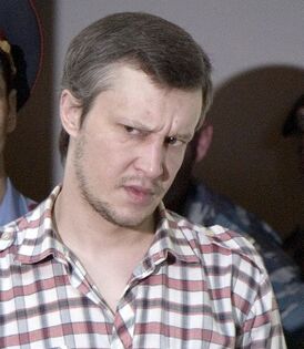 Пичушкин в момент оглашения приговора (2007 год)