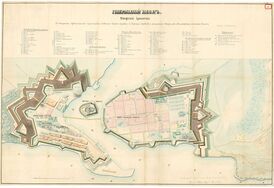 План Выборгской крепости, 1851 год