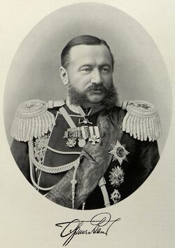 В.В. фон Валь в 1892-1895 гг.