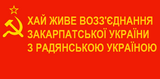 Неофициальный флаг, использовавшийся на митингах и демонстрациях