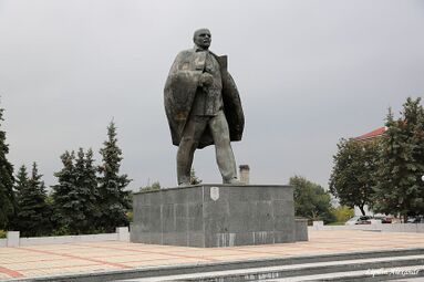 Памятник В. И. Ленину[be] в Пинске