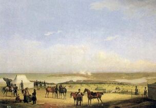 Русский лагерь под Варной, 1829 год. Картина с натуры[3]
