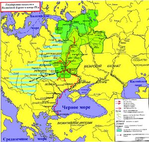 Русь во время правления Олега І