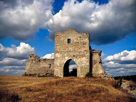 Бывшие ворота Кременецкого замка на горе Бона