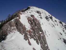 Вершина горы Сахарная