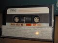 Кассета магнитофонная «Свема» МК-60-6 (1990 год)