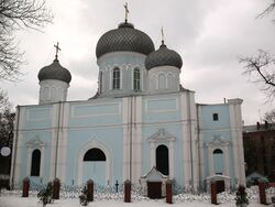 Свято-Иоанно-Усекновенский Храм. Общий вид зимой.