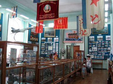 Зал, посвящённый истории Черноморского флота в советский период
